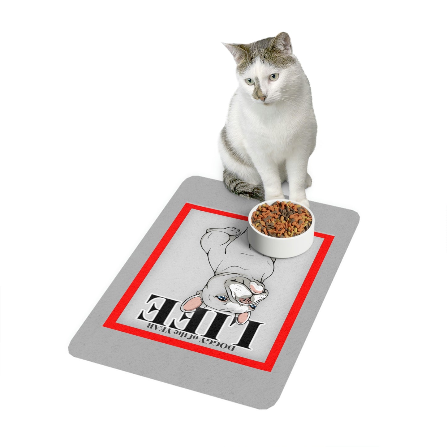 Doggie Life Mag Pet Food Mat (12x18)