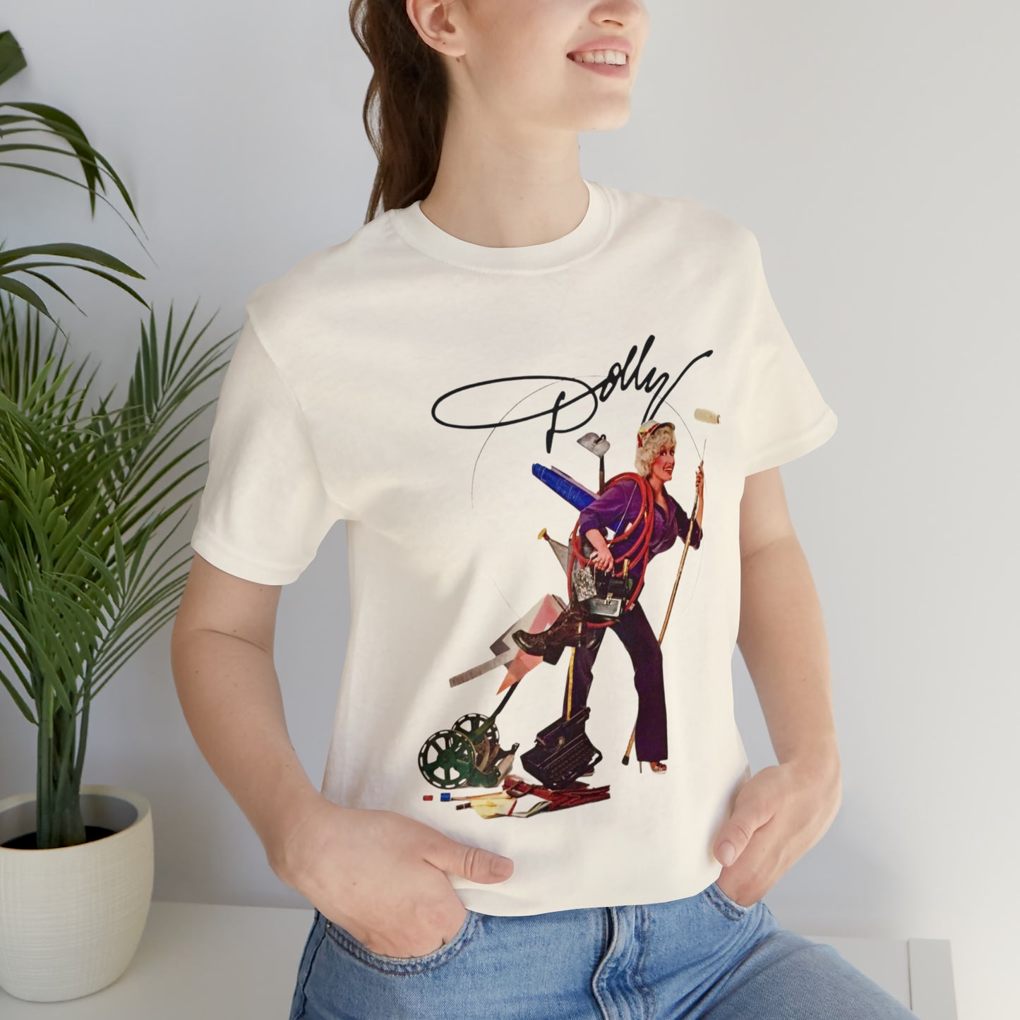 Dolly Parton Unisex Jersey Short Sleeve Tee