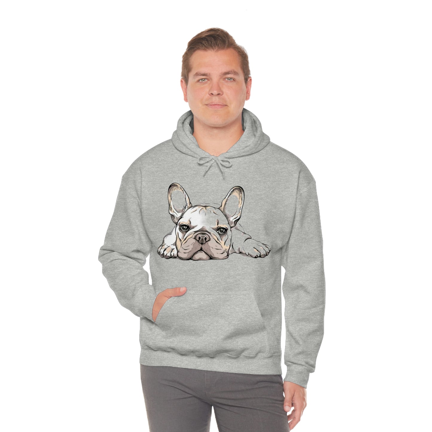 FRENCHIE Unisex Heavy Blend™ Hooded Sweatshirt