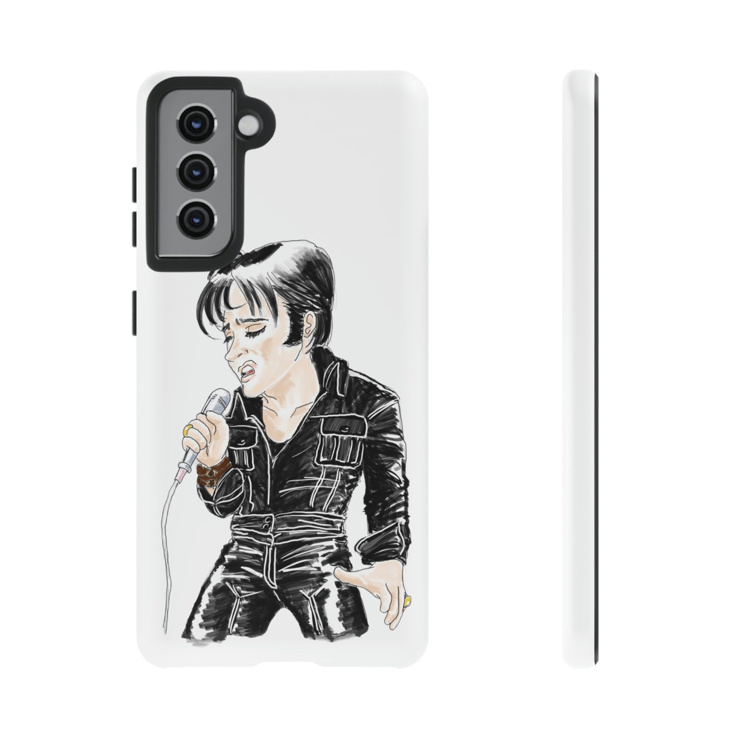 Artist Rendering of ELVIS  Tough Phone Cases