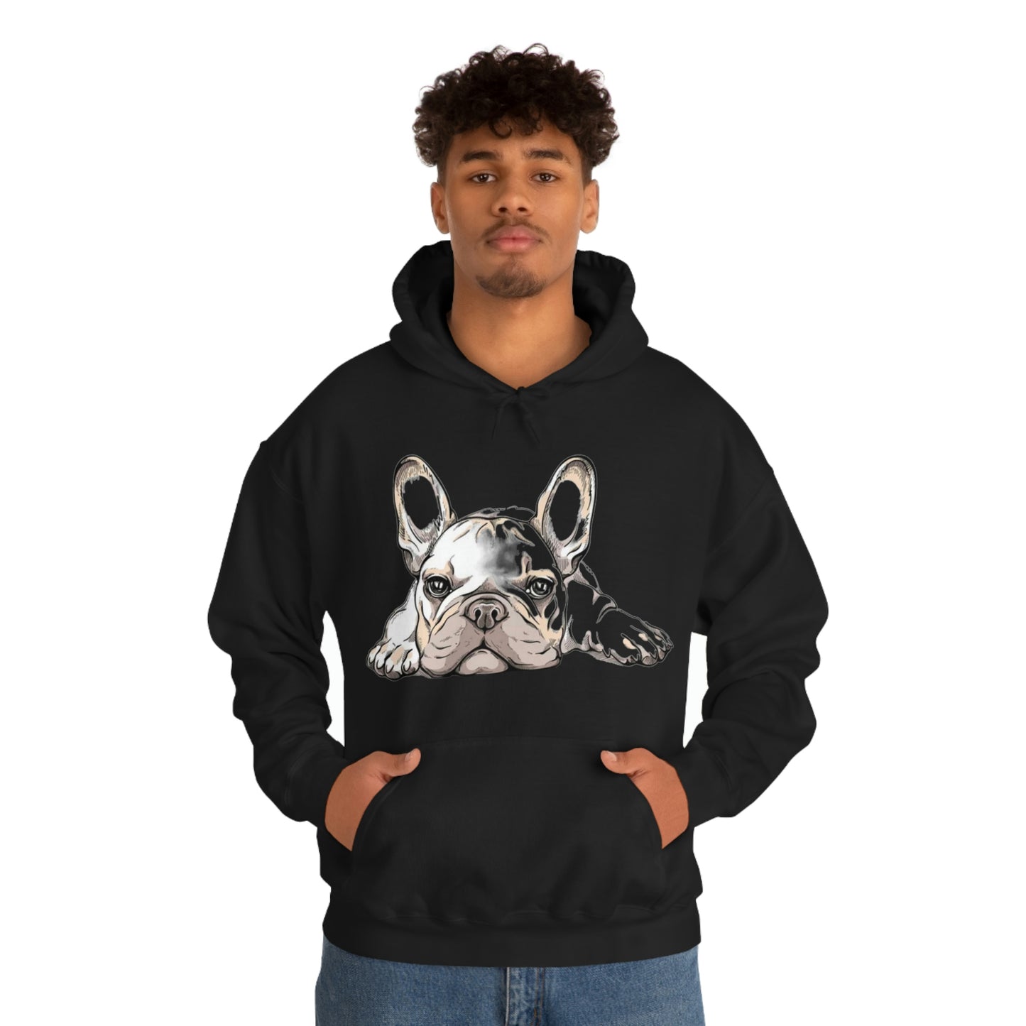 FRENCHIE Unisex Heavy Blend™ Hooded Sweatshirt