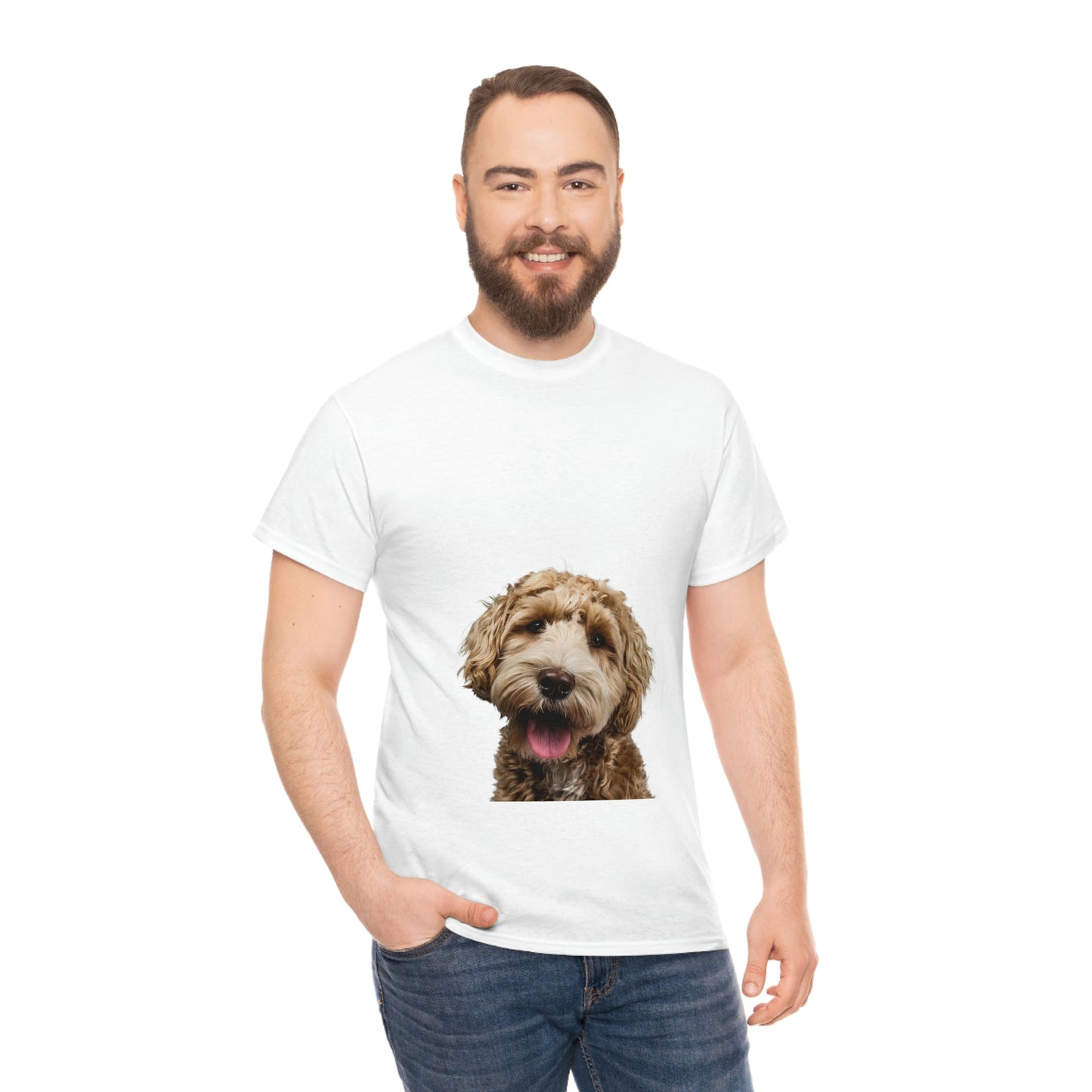 Life is better with a DOG Unisex Heavy Cotton Tee