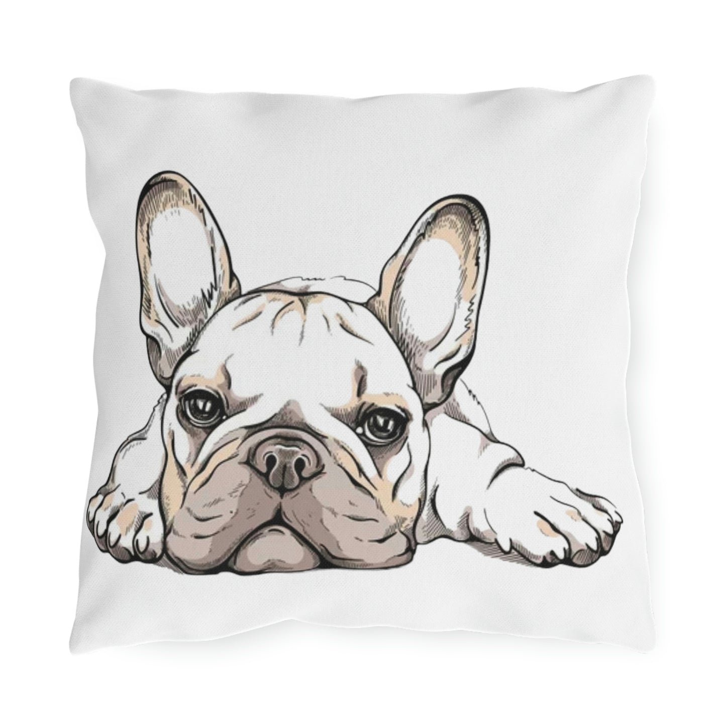 FRENCHIE BULLGOD  Outdoor Pillow