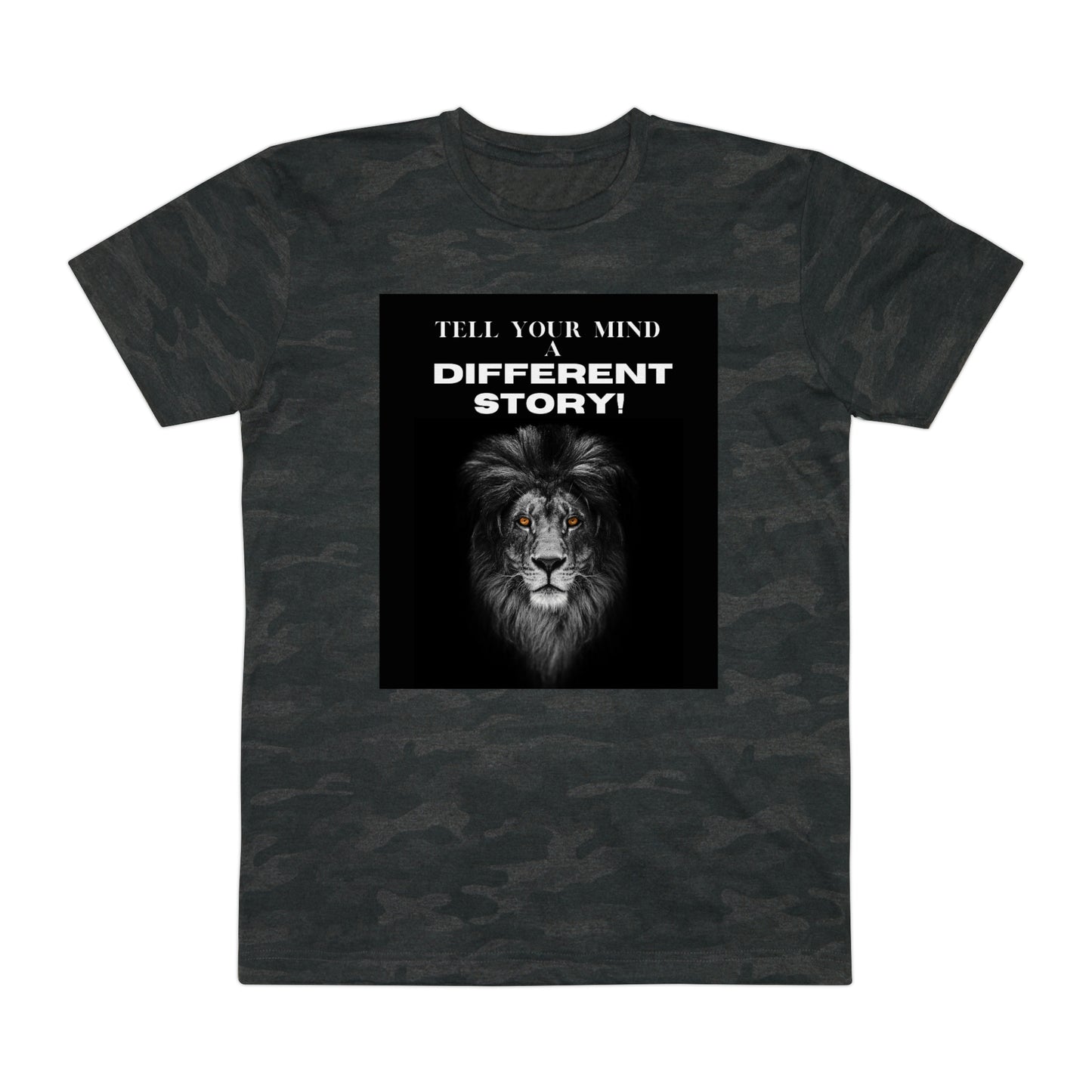 TELL YOUR MIND A DIFFERENT STORY Men's Fine Jersey Tee