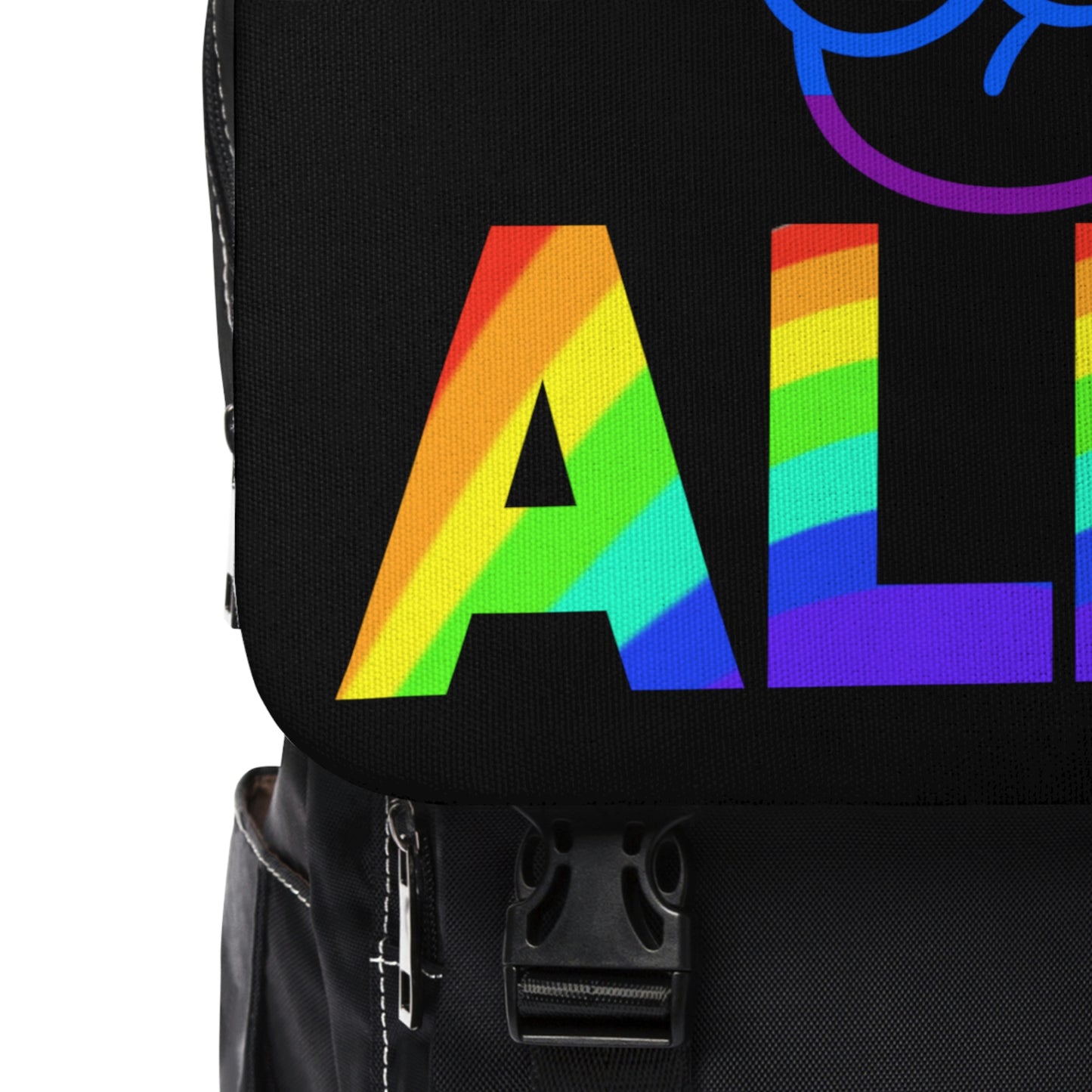 PRIDE ALLY Unisex Casual Shoulder Backpack