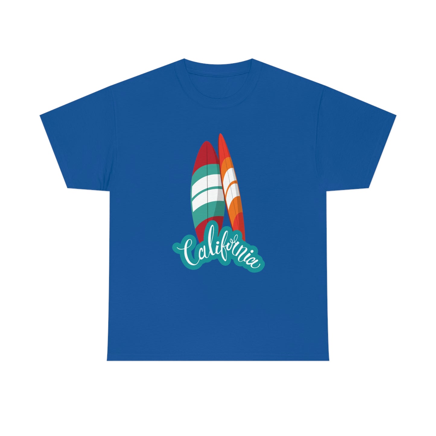 CALIFORNIA SURFS UP Unisex Heavy Cotton Tee