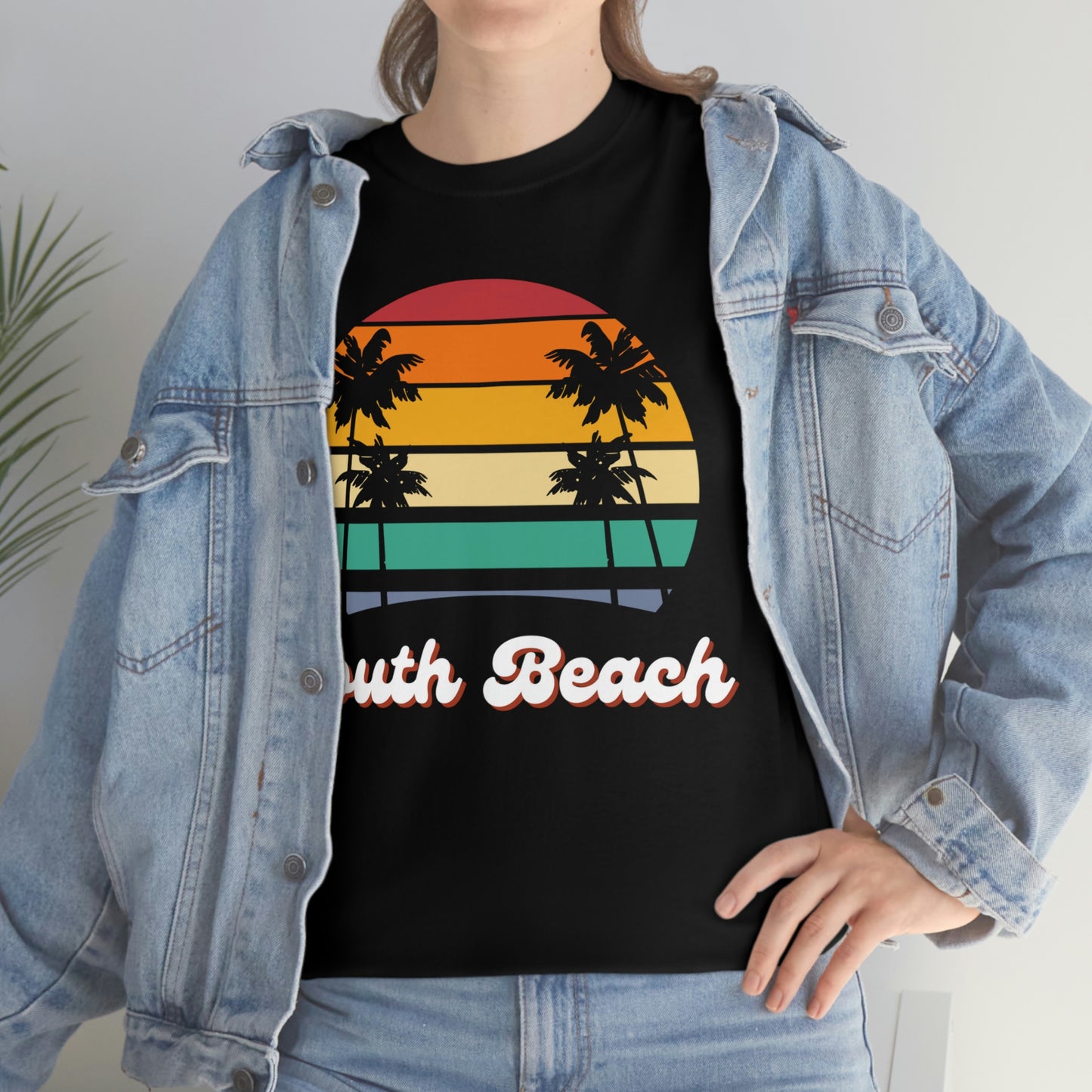 SOUTH BEACH HIP Unisex Heavy Cotton Tee