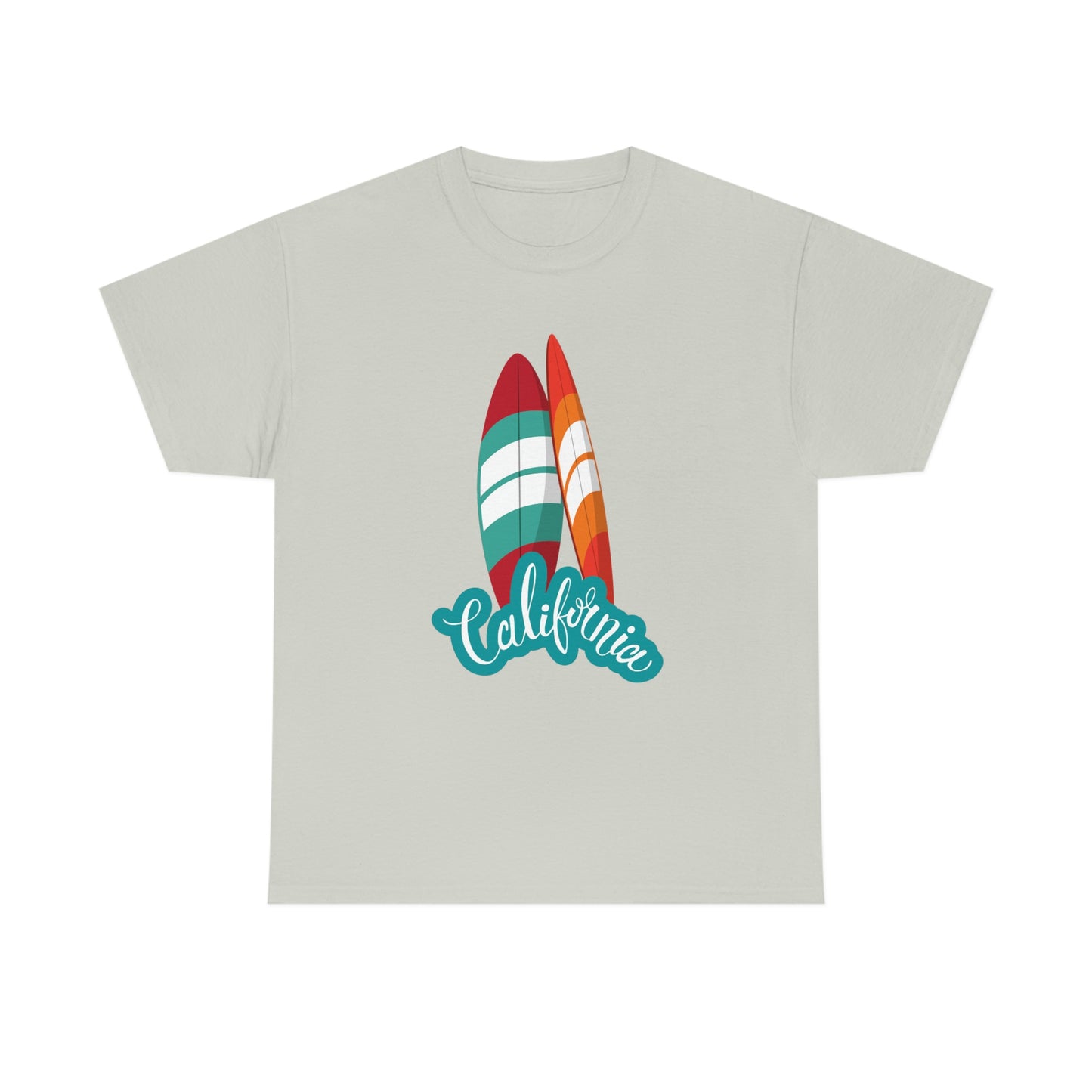 CALIFORNIA SURFS UP Unisex Heavy Cotton Tee