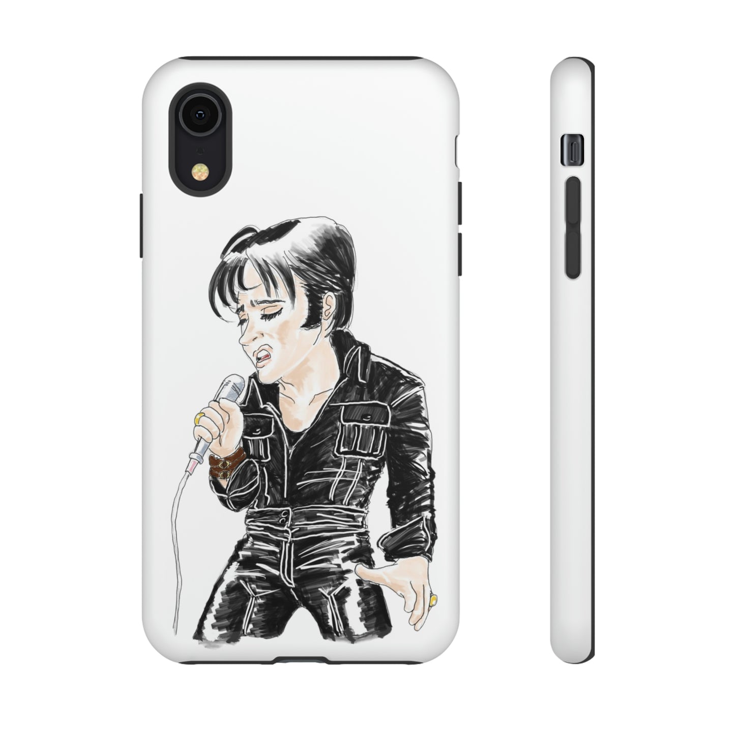 Artist Rendering of ELVIS  Tough Phone Cases