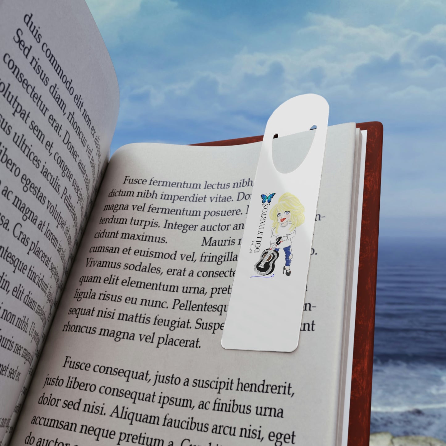 Artist Rendering of Dolly Parton Bookmark