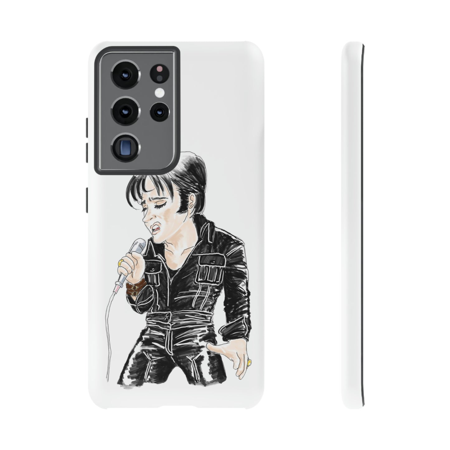 Artist Rendering of ELVIS  Tough Phone Cases