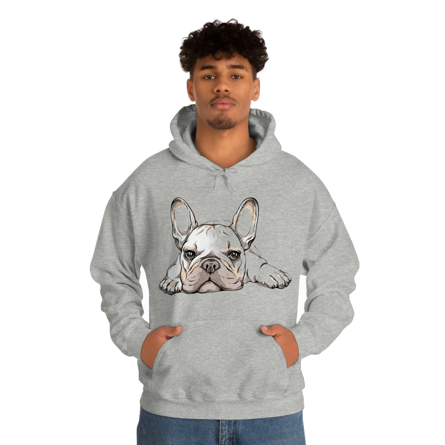 FRENCHIE Unisex Heavy Blend™ Hooded Sweatshirt