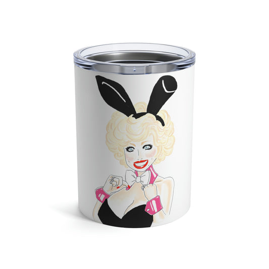 Artist rendering of Dolly Parton on Tumbler 10oz