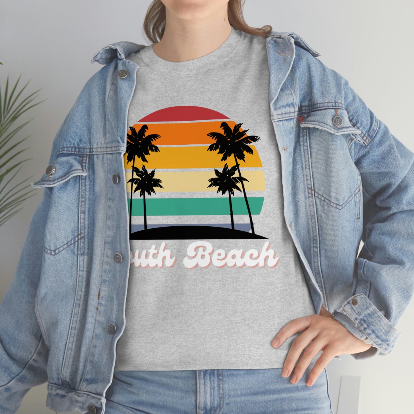 SOUTH BEACH HIP Unisex Heavy Cotton Tee