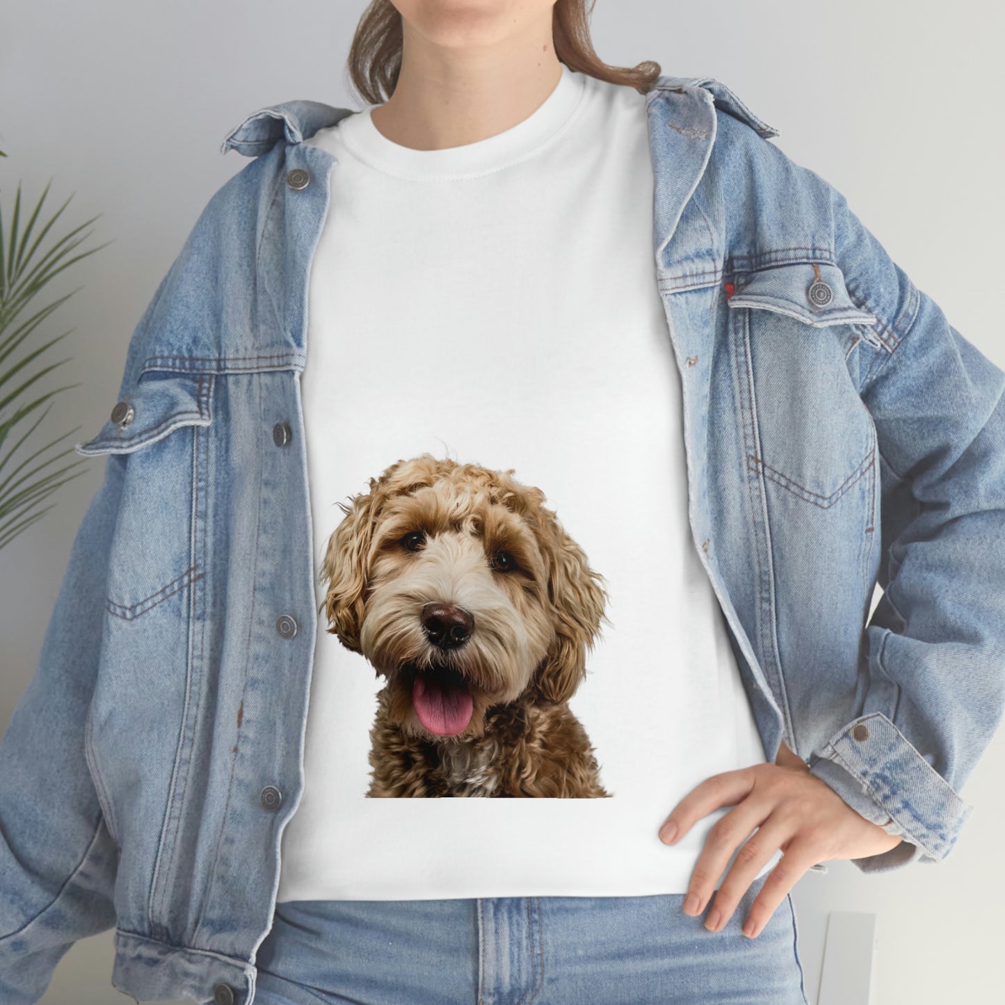 Life is better with a DOG Unisex Heavy Cotton Tee