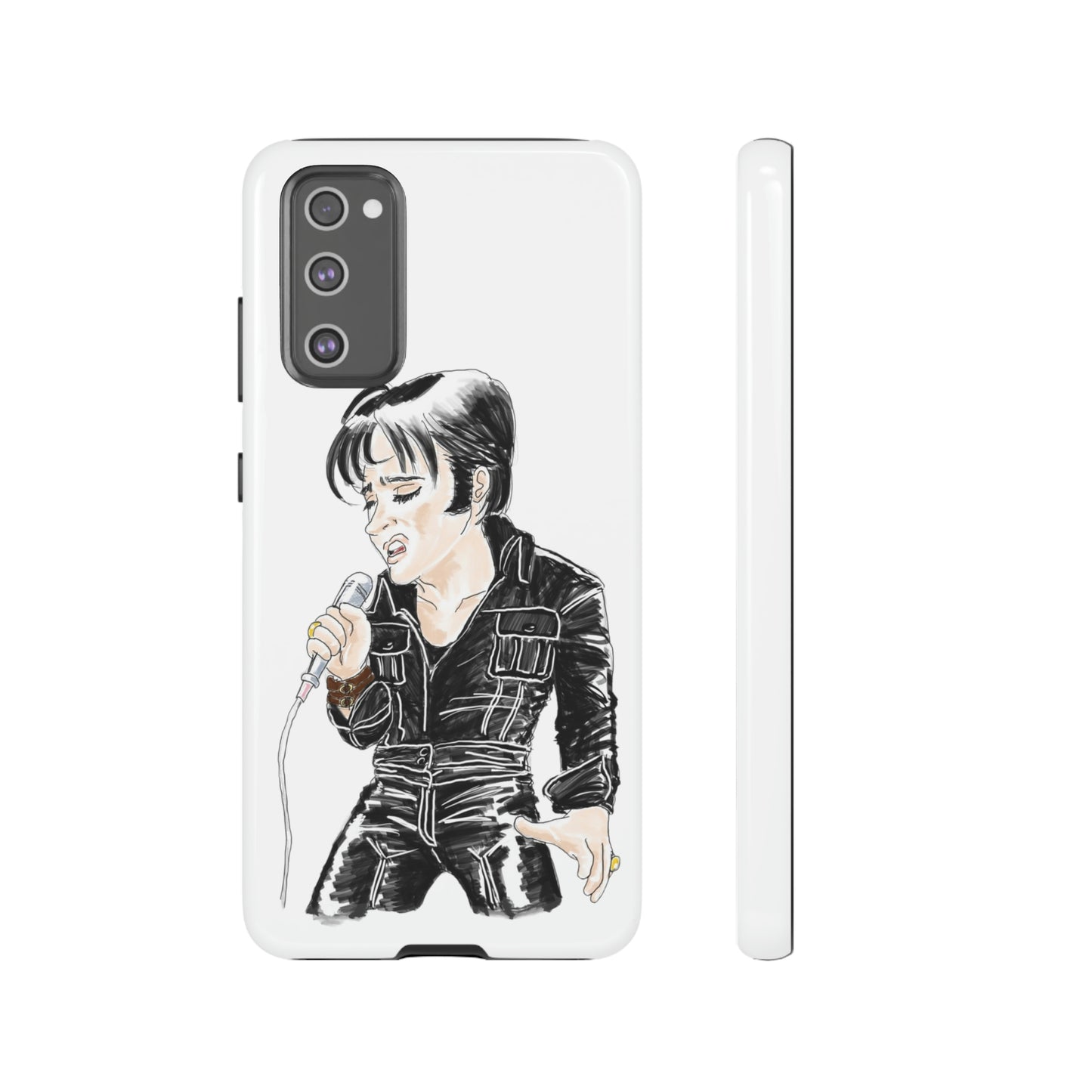 Artist Rendering of ELVIS  Tough Phone Cases