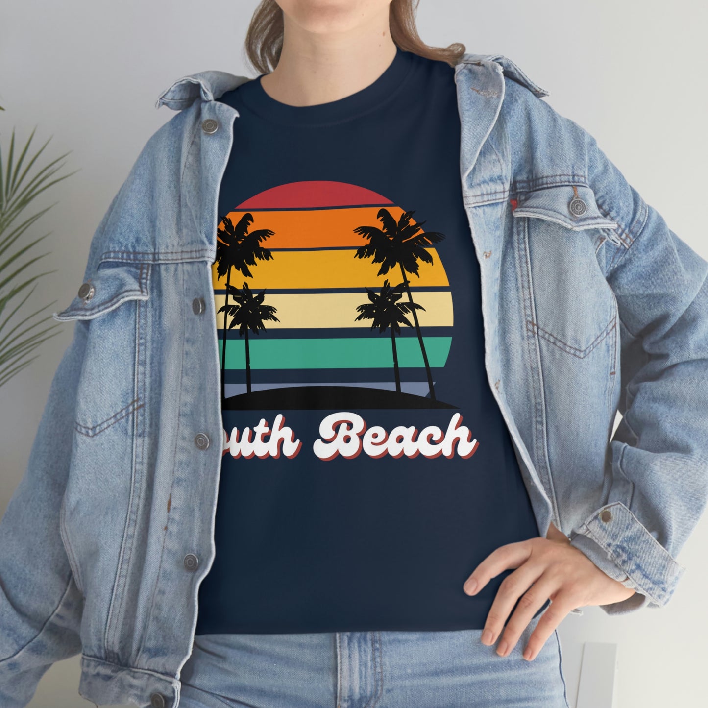 SOUTH BEACH HIP Unisex Heavy Cotton Tee