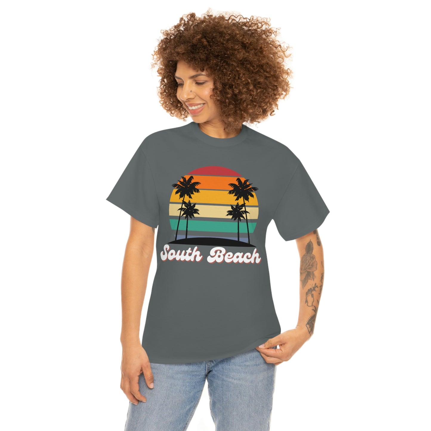 SOUTH BEACH HIP Unisex Heavy Cotton Tee