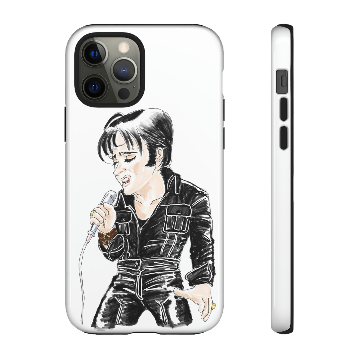 Artist Rendering of ELVIS  Tough Phone Cases