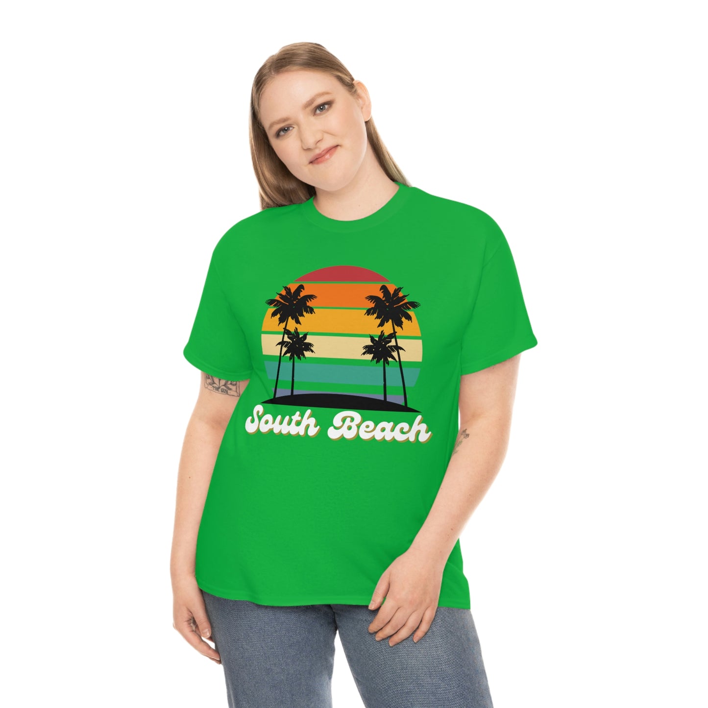 SOUTH BEACH HIP Unisex Heavy Cotton Tee