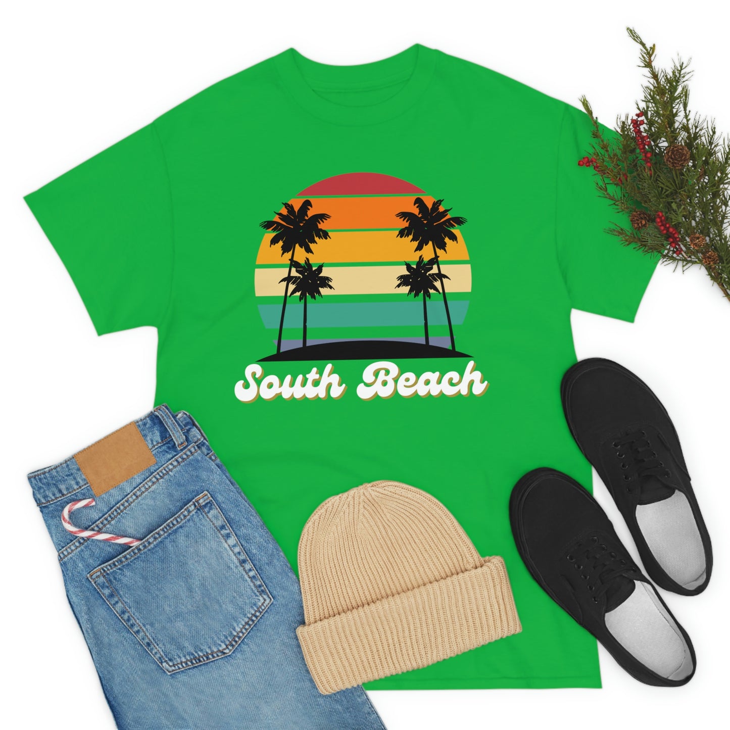 SOUTH BEACH HIP Unisex Heavy Cotton Tee