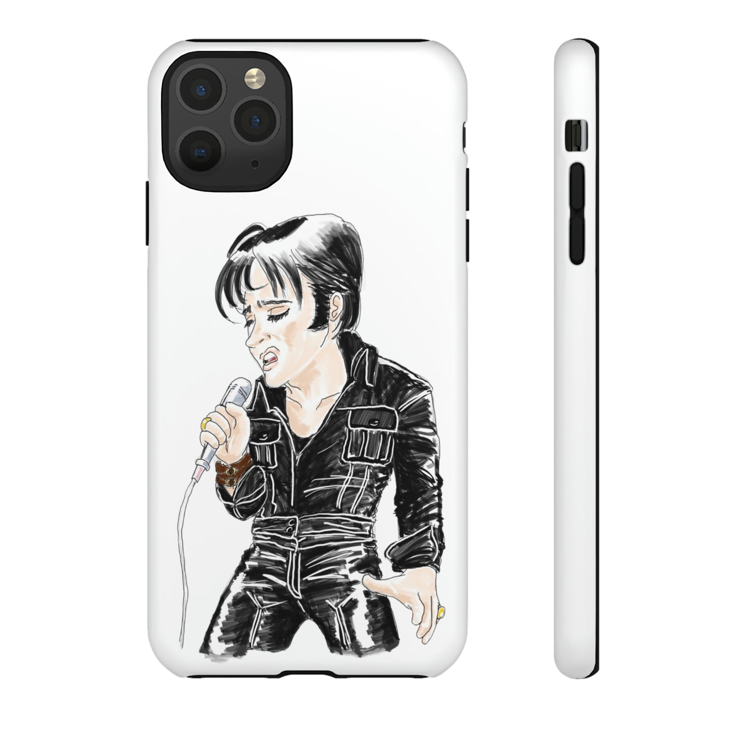 Artist Rendering of ELVIS  Tough Phone Cases