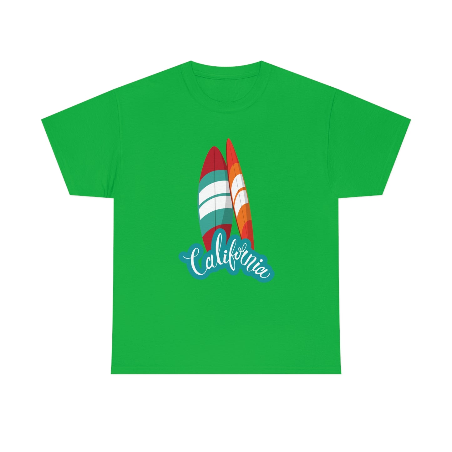 CALIFORNIA SURFS UP Unisex Heavy Cotton Tee