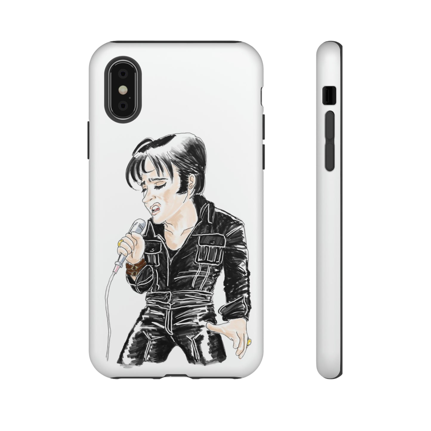 Artist Rendering of ELVIS  Tough Phone Cases