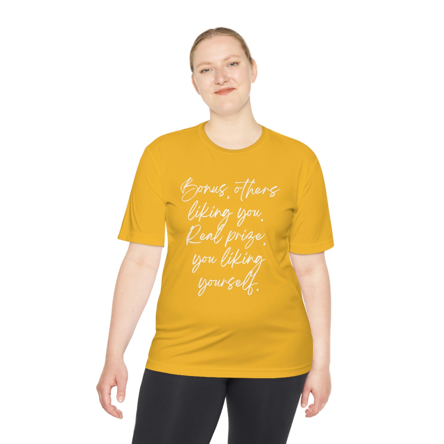 You Liking Yourself  Unisex Moisture Absorbing Tee