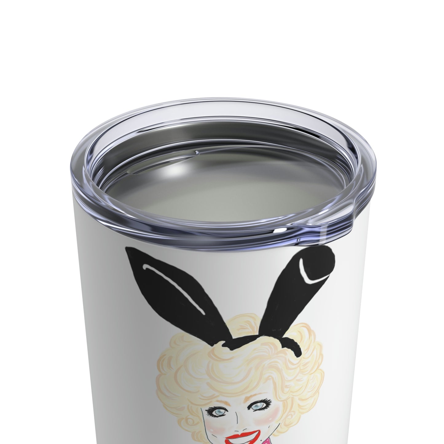 Artist rendering of Dolly Parton on Tumbler 10oz