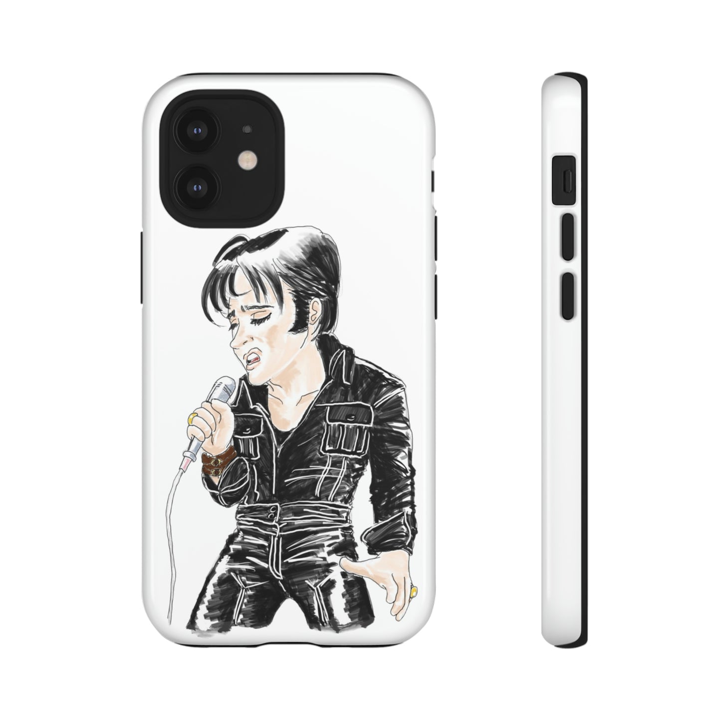 Artist Rendering of ELVIS  Tough Phone Cases