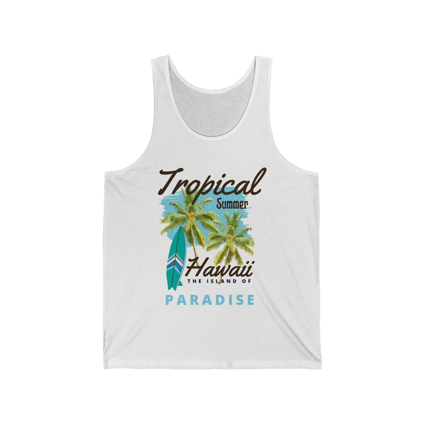 HAWAII PARADISE Unisex Jersey Tank