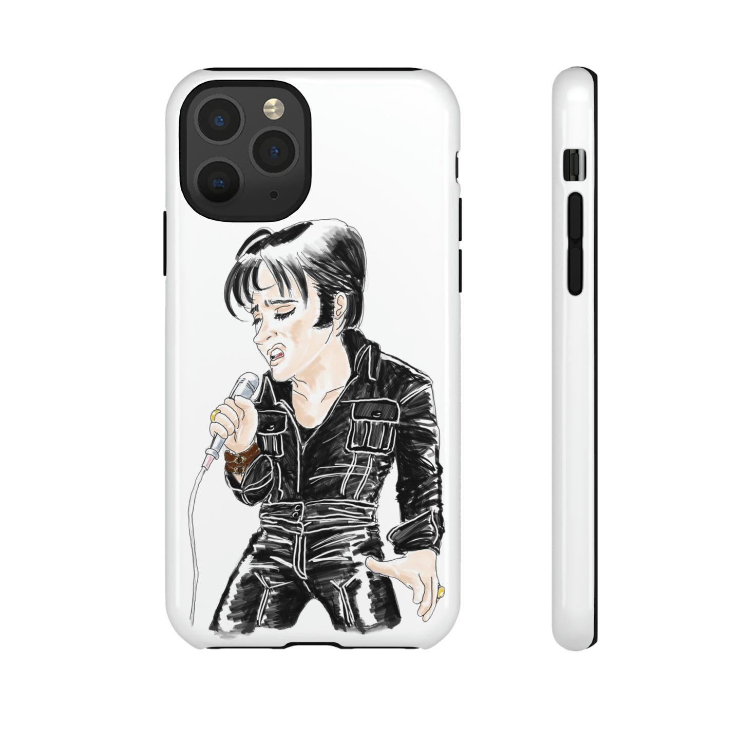 Artist Rendering of ELVIS  Tough Phone Cases