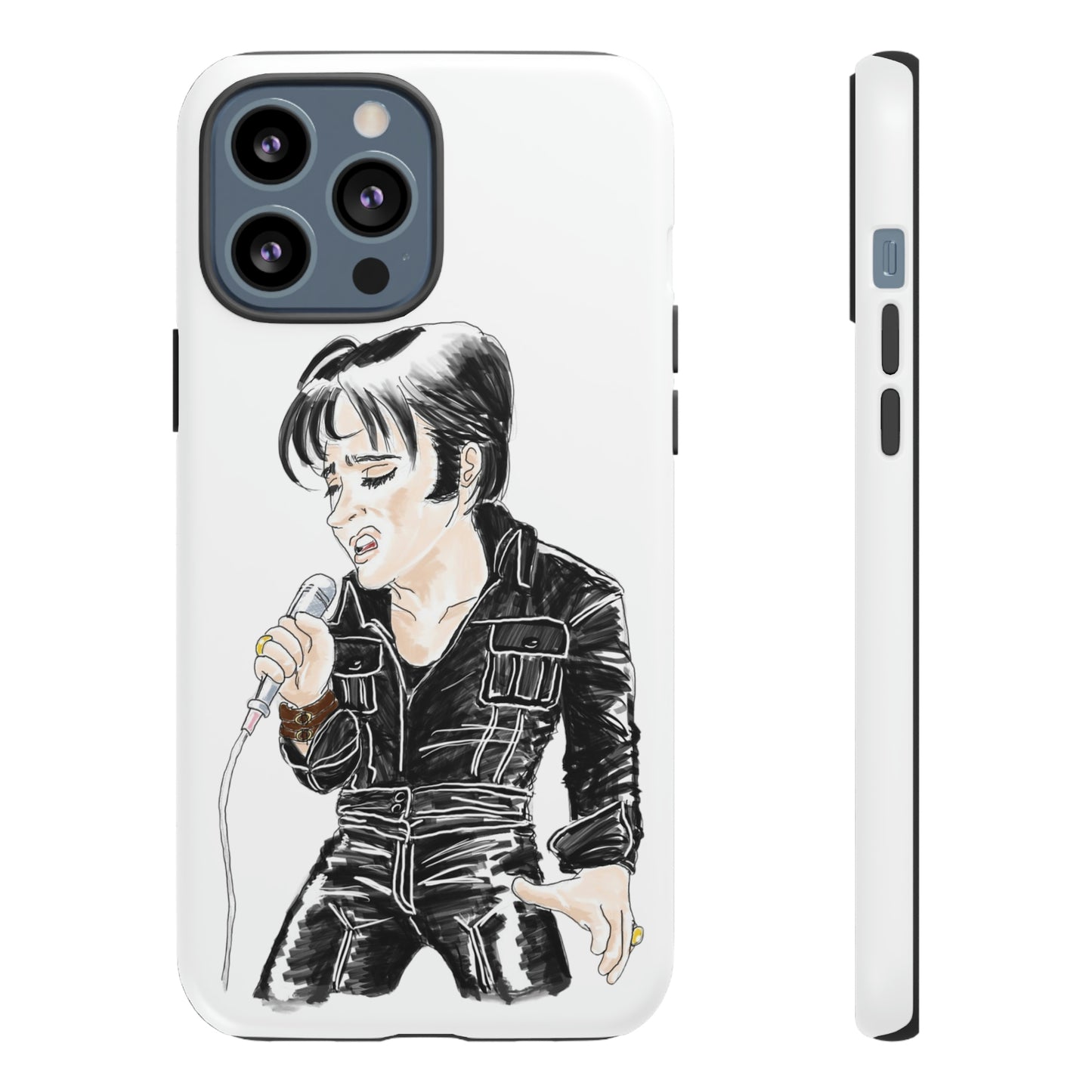 Artist Rendering of ELVIS  Tough Phone Cases