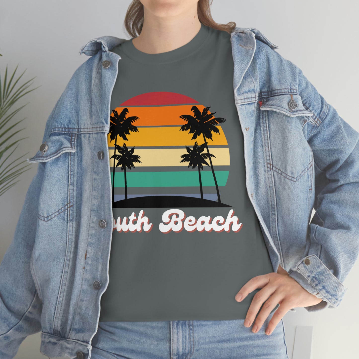 SOUTH BEACH HIP Unisex Heavy Cotton Tee