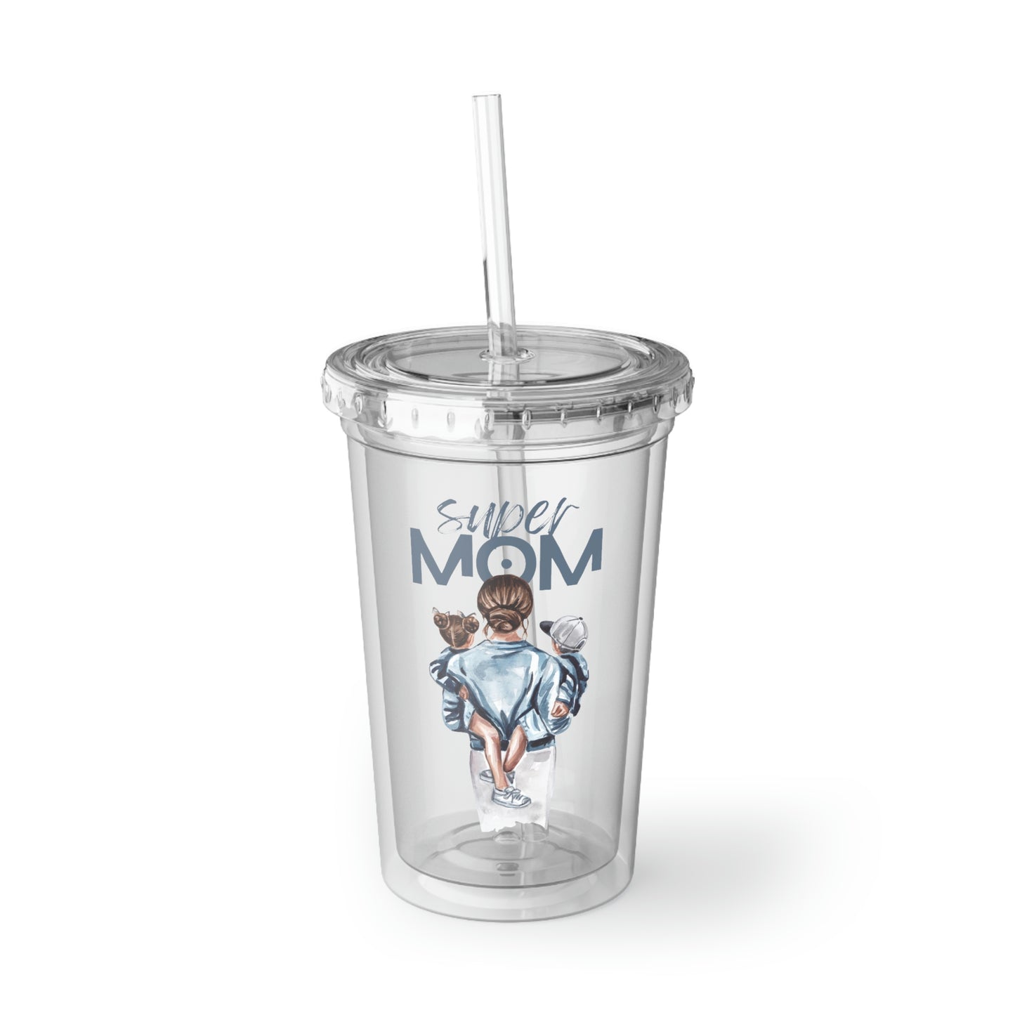 SUPER MOM Suave Acrylic Cup