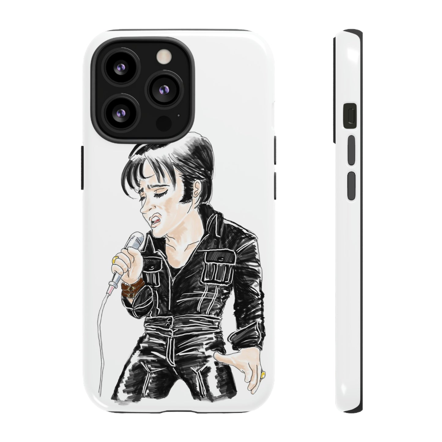 Artist Rendering of ELVIS  Tough Phone Cases