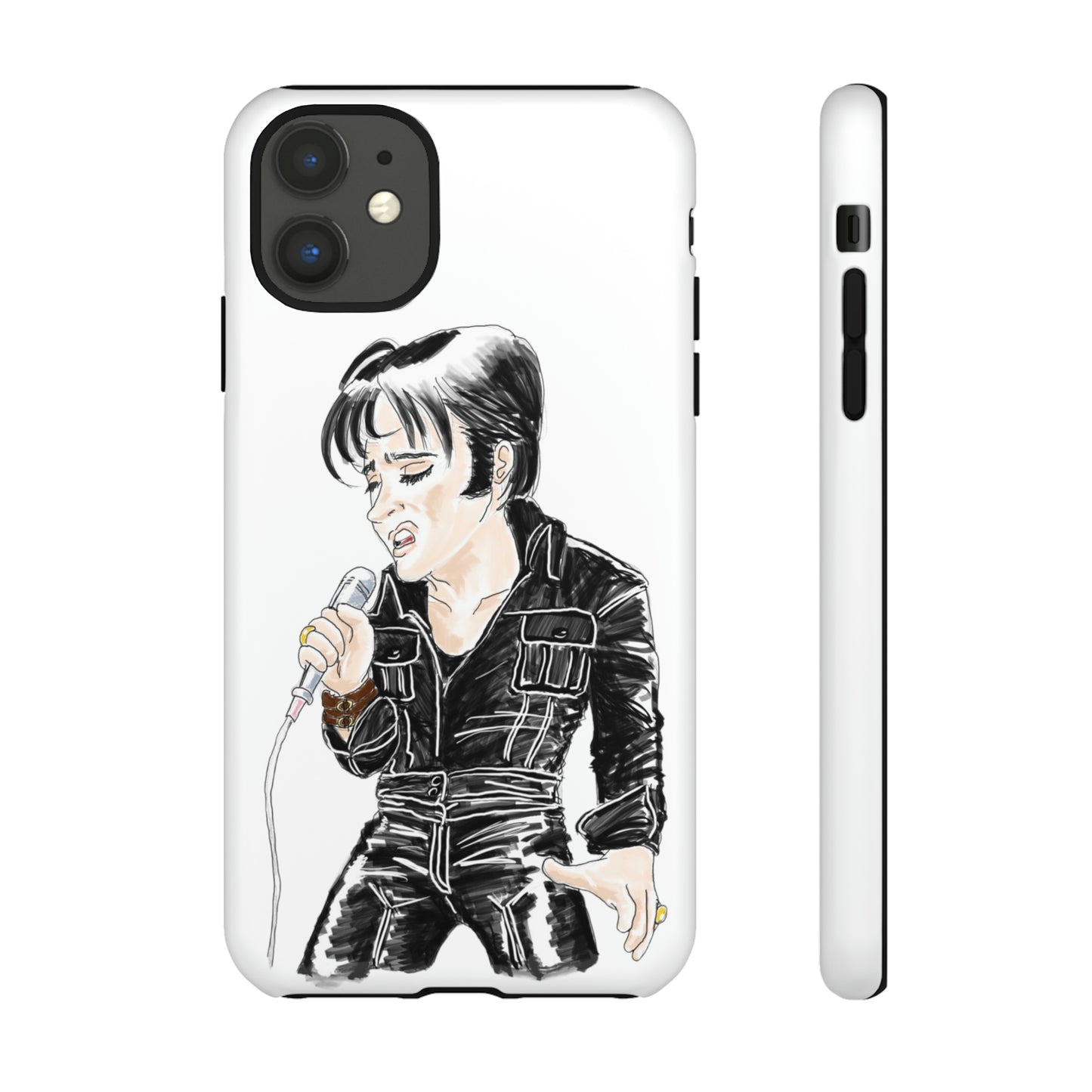 Artist Rendering of ELVIS  Tough Phone Cases