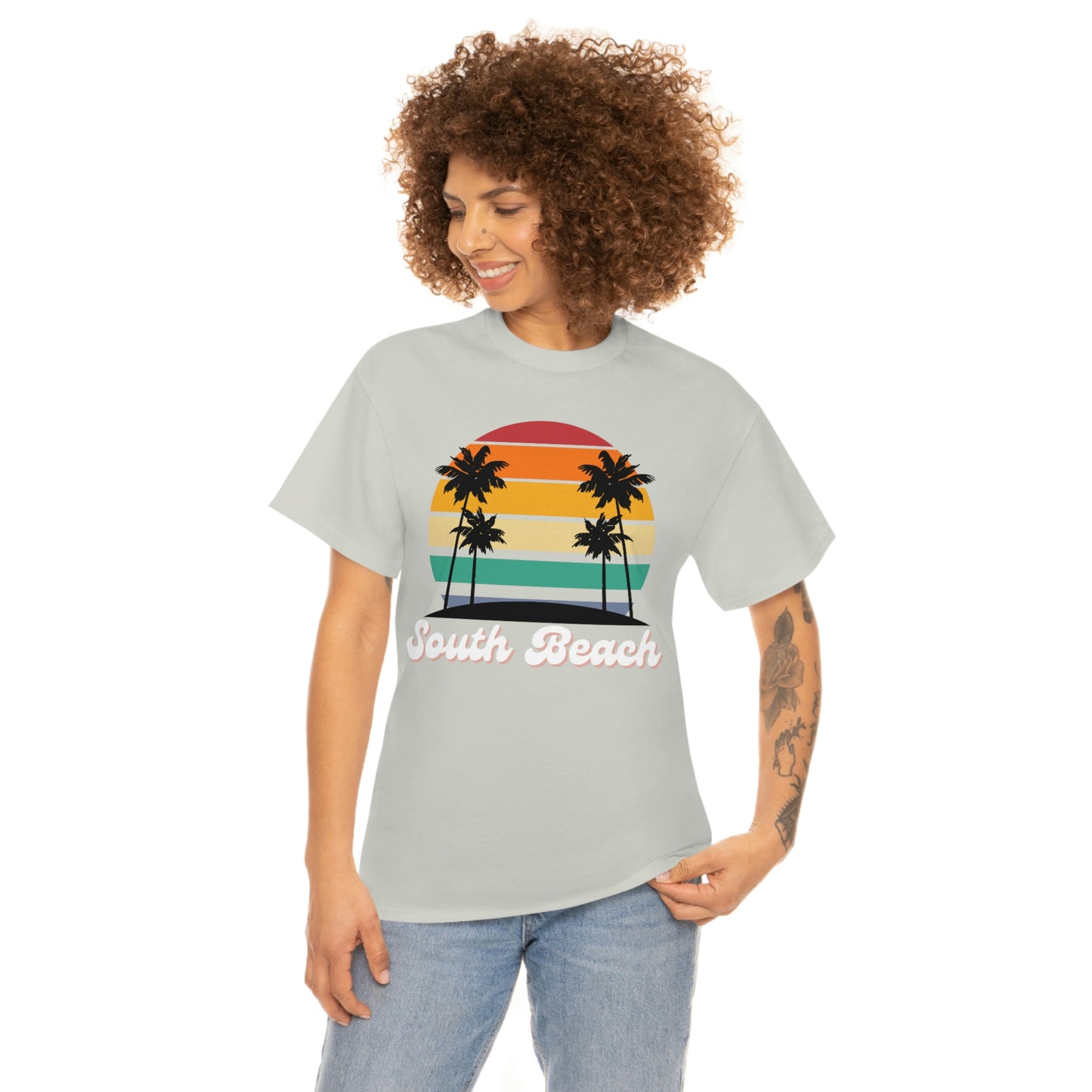 SOUTH BEACH HIP Unisex Heavy Cotton Tee