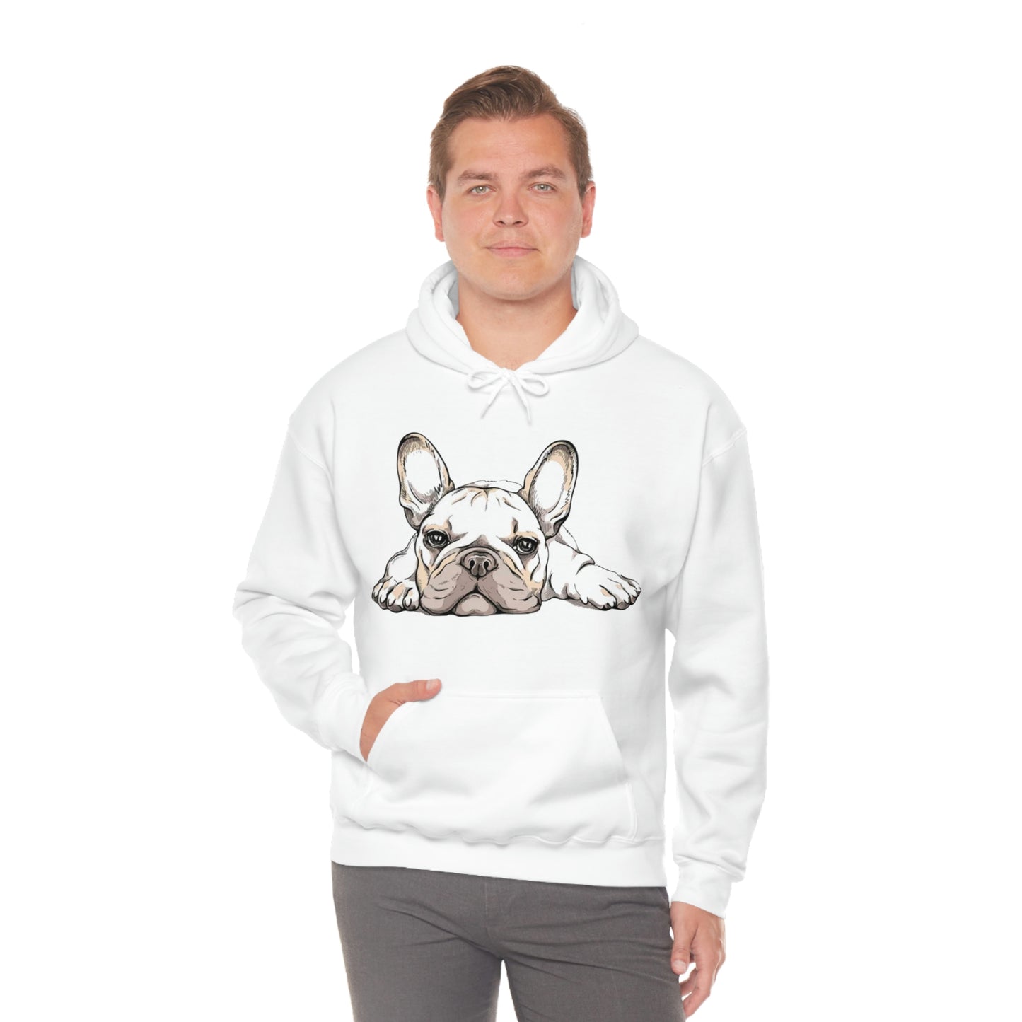 FRENCHIE Unisex Heavy Blend™ Hooded Sweatshirt