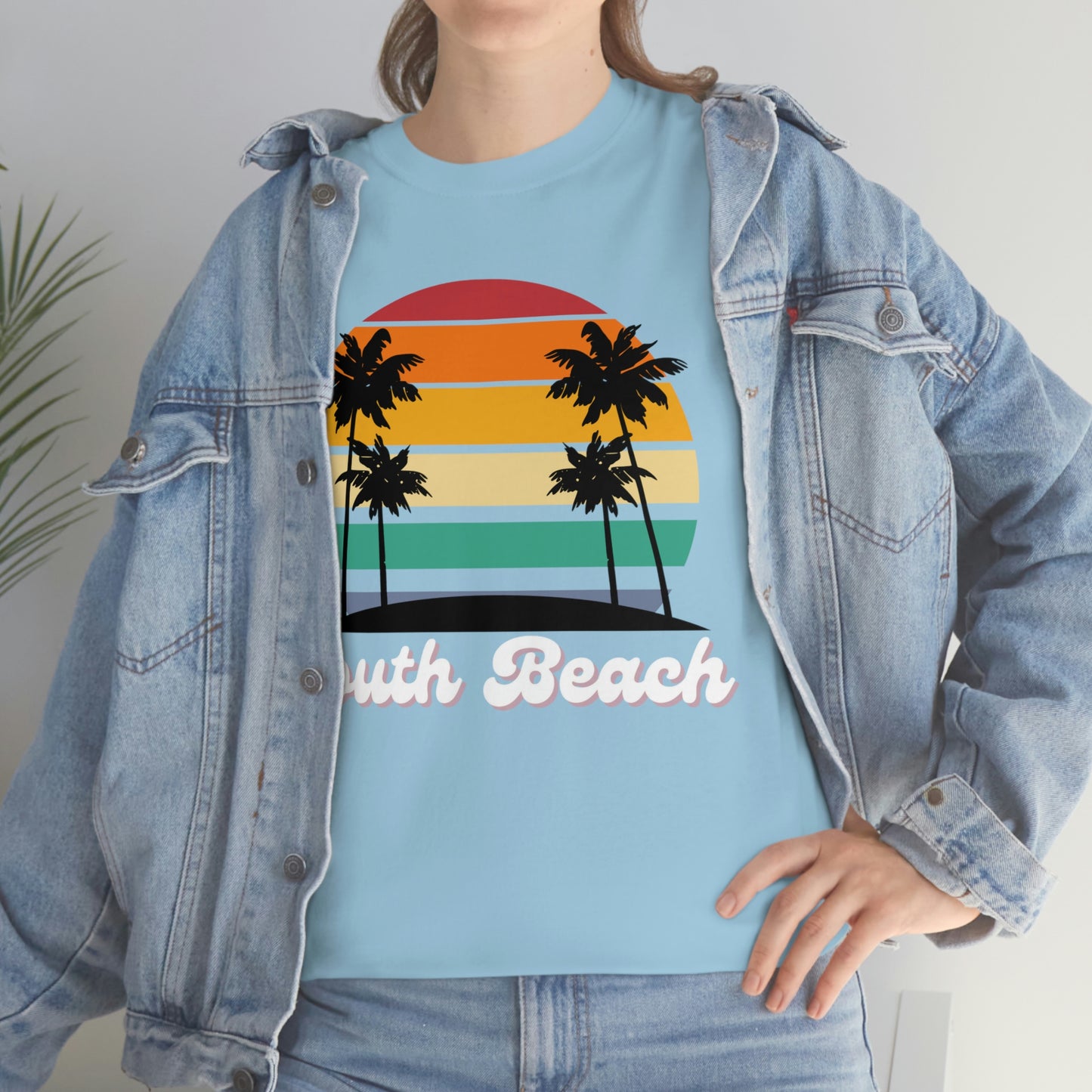 SOUTH BEACH HIP Unisex Heavy Cotton Tee