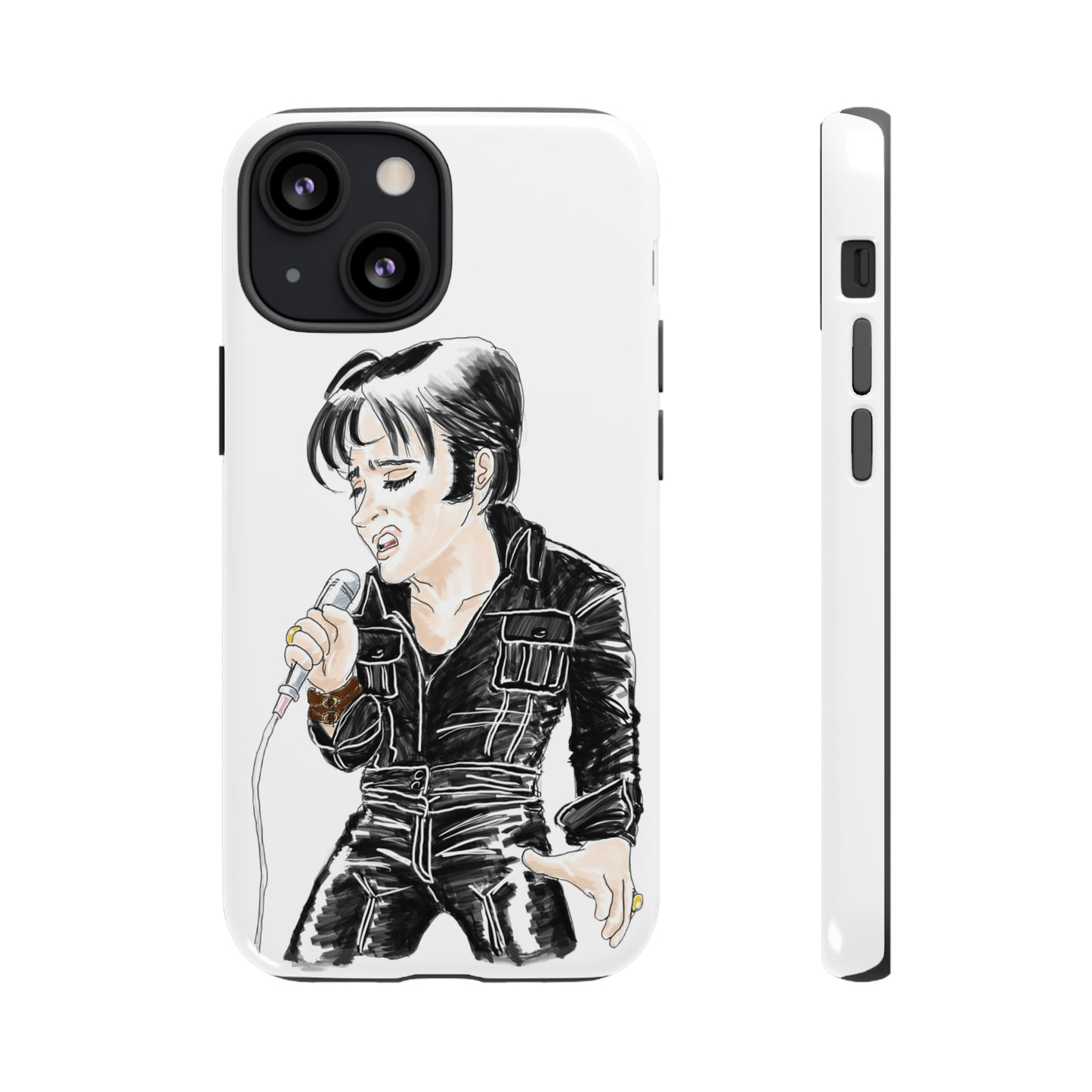 Artist Rendering of ELVIS  Tough Phone Cases