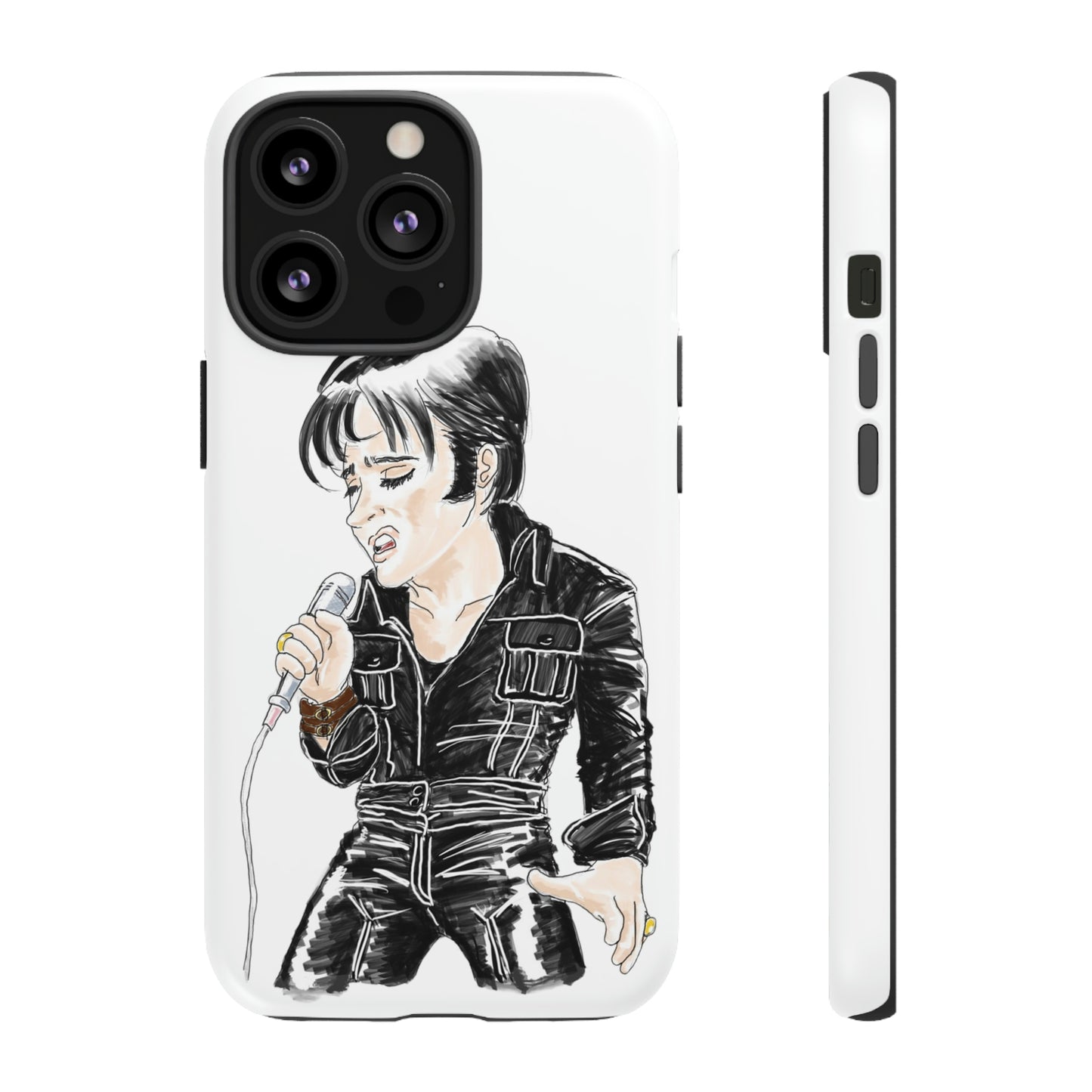 Artist Rendering of ELVIS  Tough Phone Cases