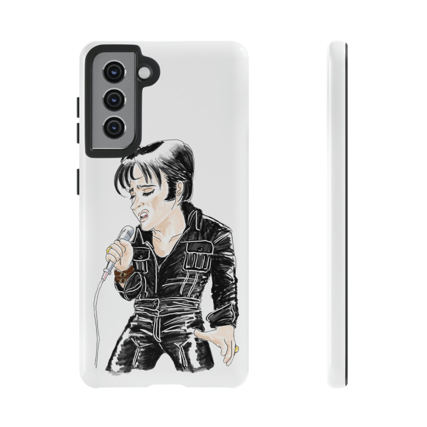 Artist Rendering of ELVIS  Tough Phone Cases