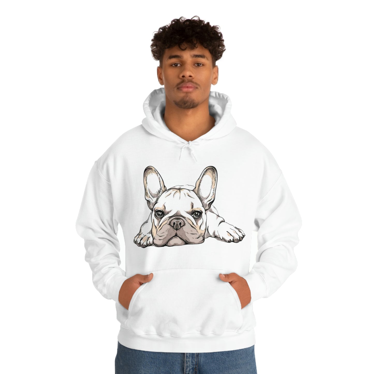 FRENCHIE Unisex Heavy Blend™ Hooded Sweatshirt