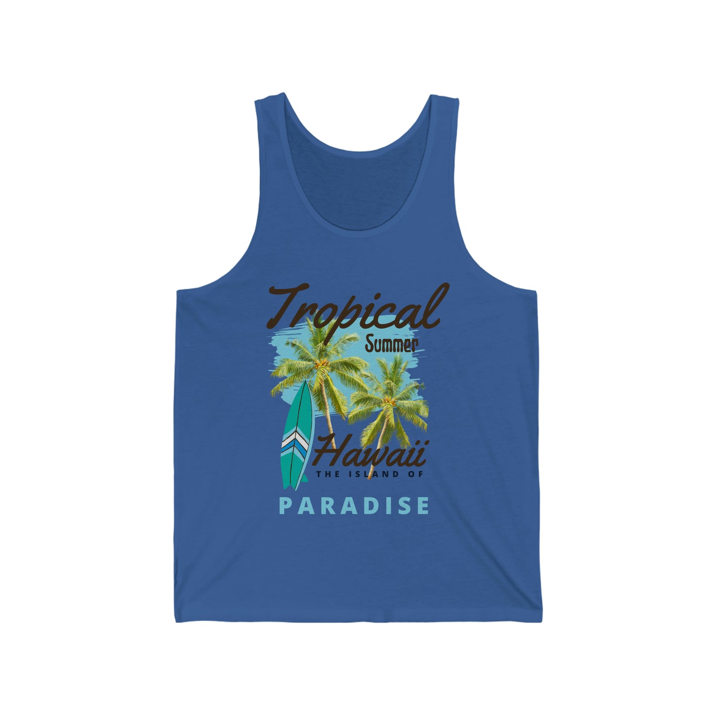 HAWAII PARADISE Unisex Jersey Tank