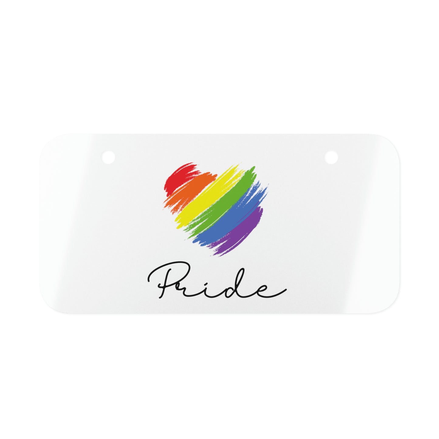 PRIDE Mini License Plate