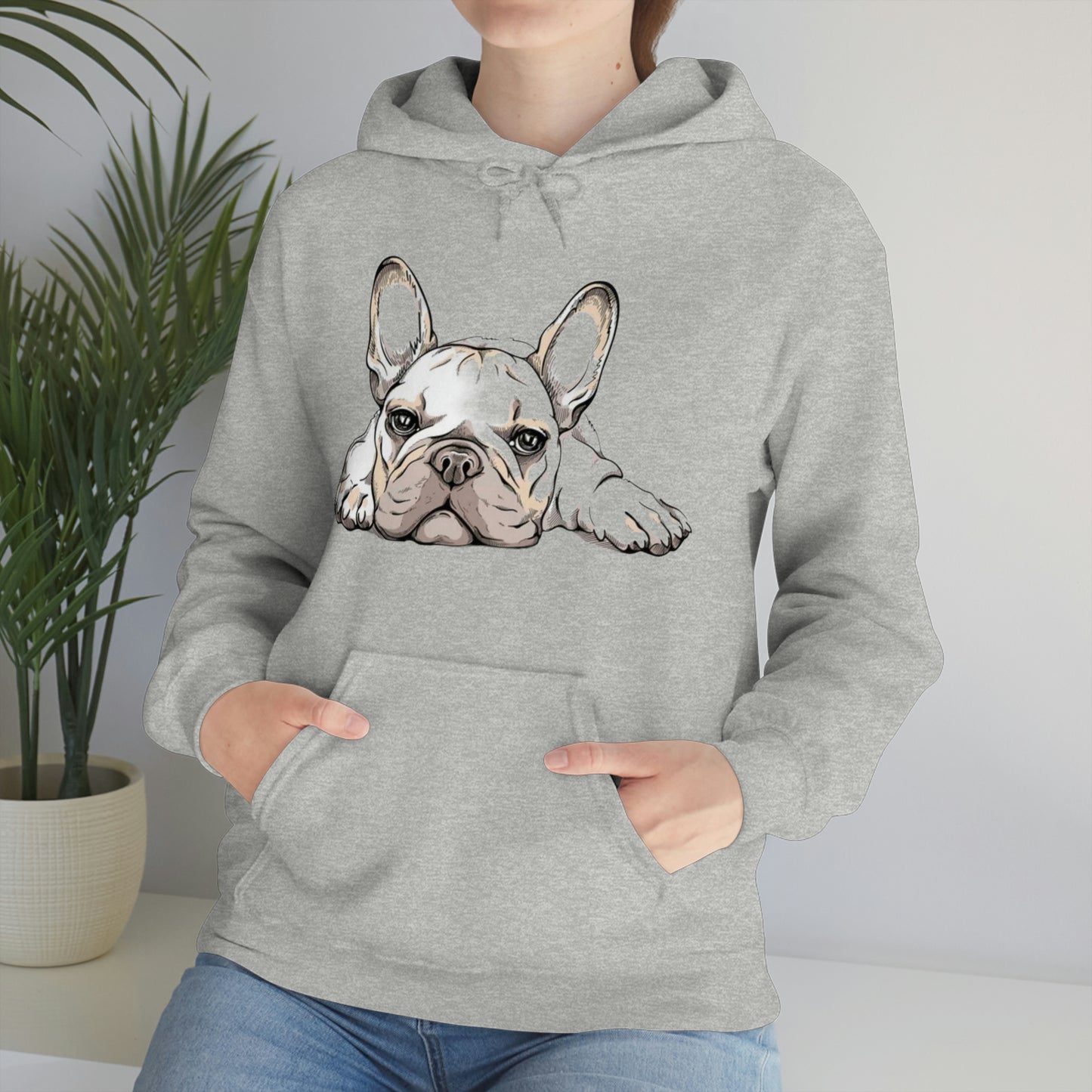 FRENCHIE Unisex Heavy Blend™ Hooded Sweatshirt