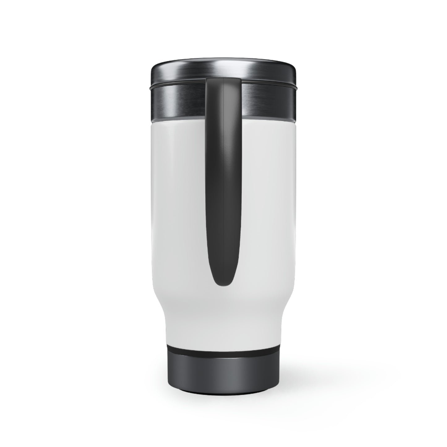 SUPER MOM Stainless Steel Travel Mug with Handle, 14oz