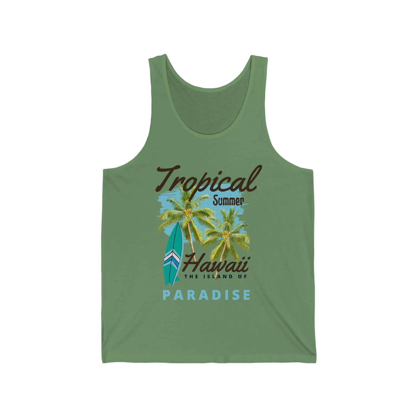 HAWAII PARADISE Unisex Jersey Tank